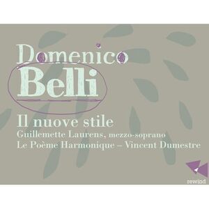 Belli / Allegri / Buonamente - Il Nuovo Stile  CD